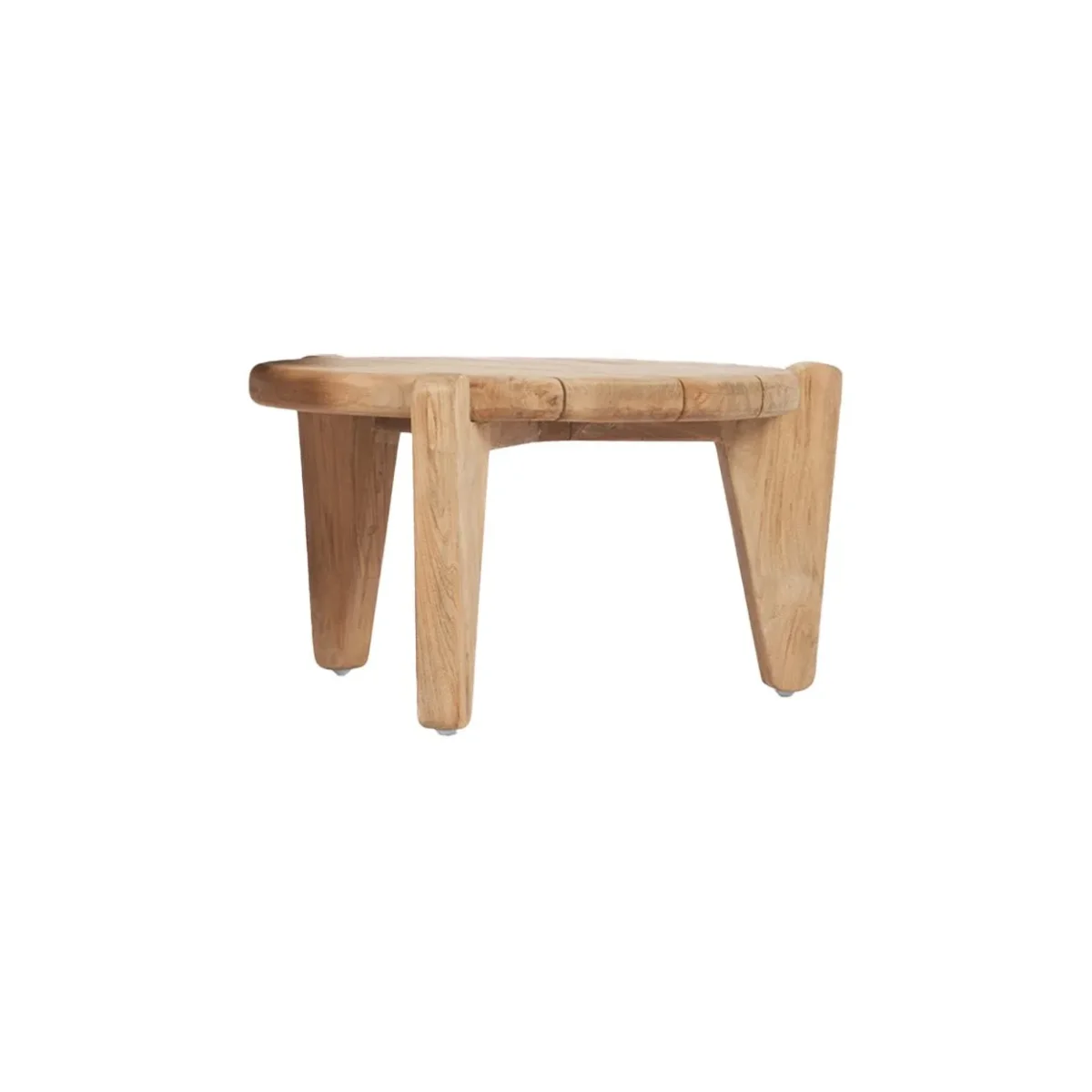 Mesa de centro Seseh de teca reciclada talla S 50 cm - Imagen 6