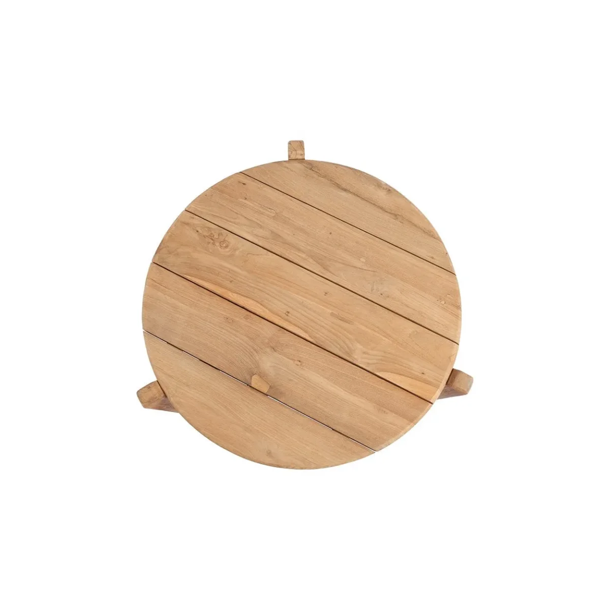 Mesa de centro Seseh de teca reciclada talla S 50 cm - Imagen 7
