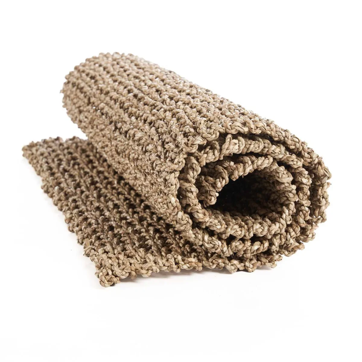 Alfombra pasillera de sisal natural 120×70 cm - Imagen 3