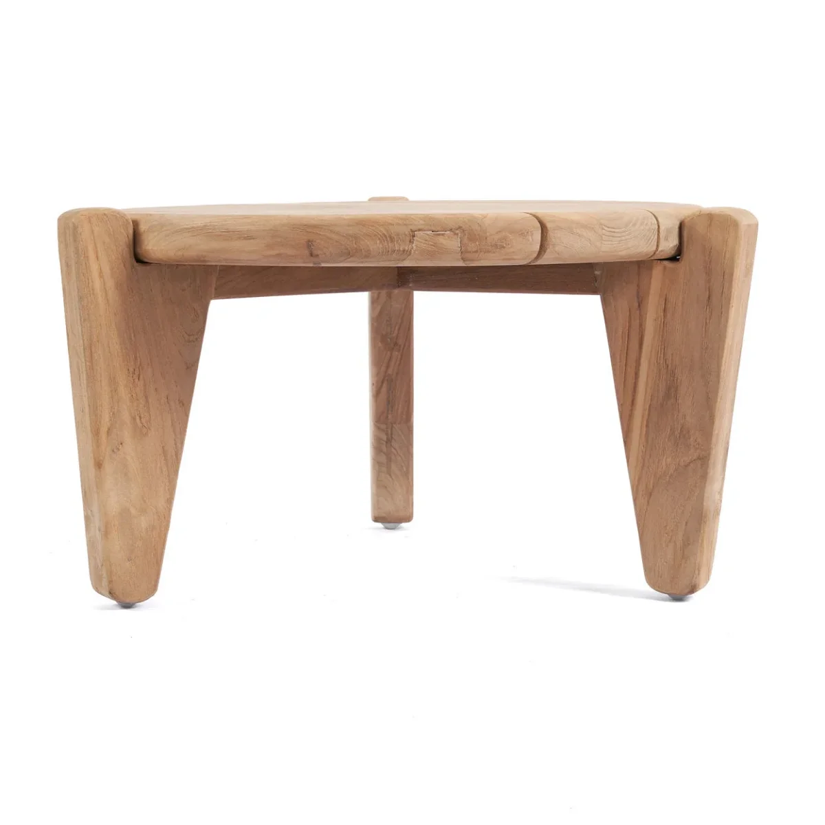 Mesa de centro Seseh de teca reciclada talla M 70 cm - Imagen 5