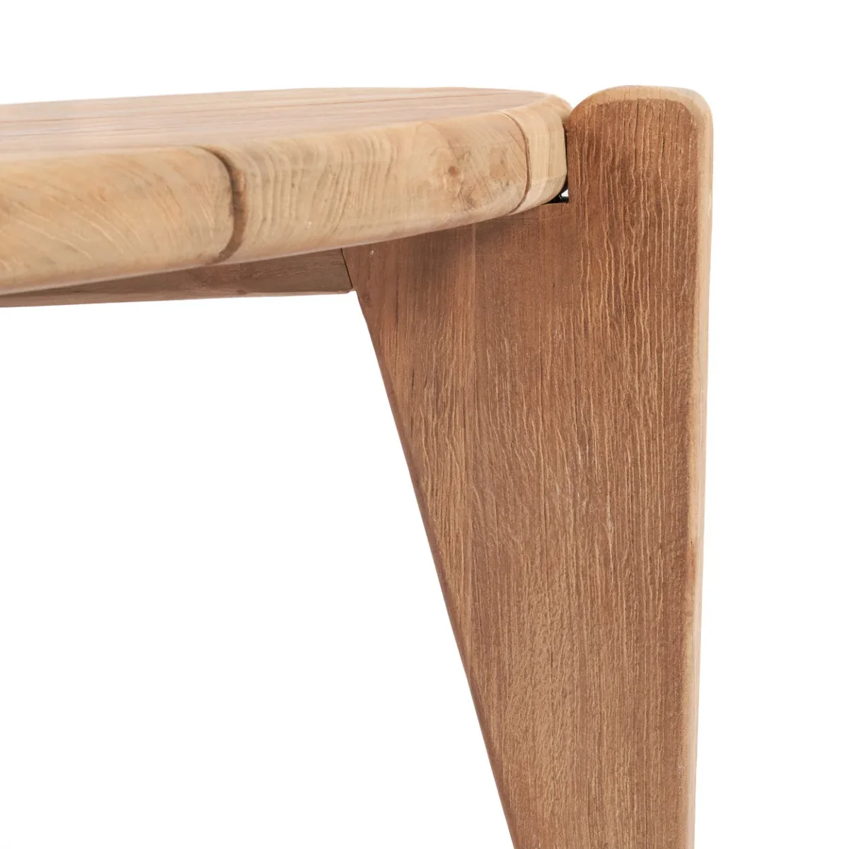 Mesa de centro Seseh de teca reciclada talla M 70 cm - Imagen 6