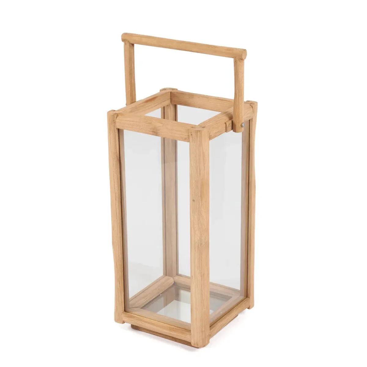 Farolillo Nusa Penida de teca reciclada 60 cm - Imagen 6