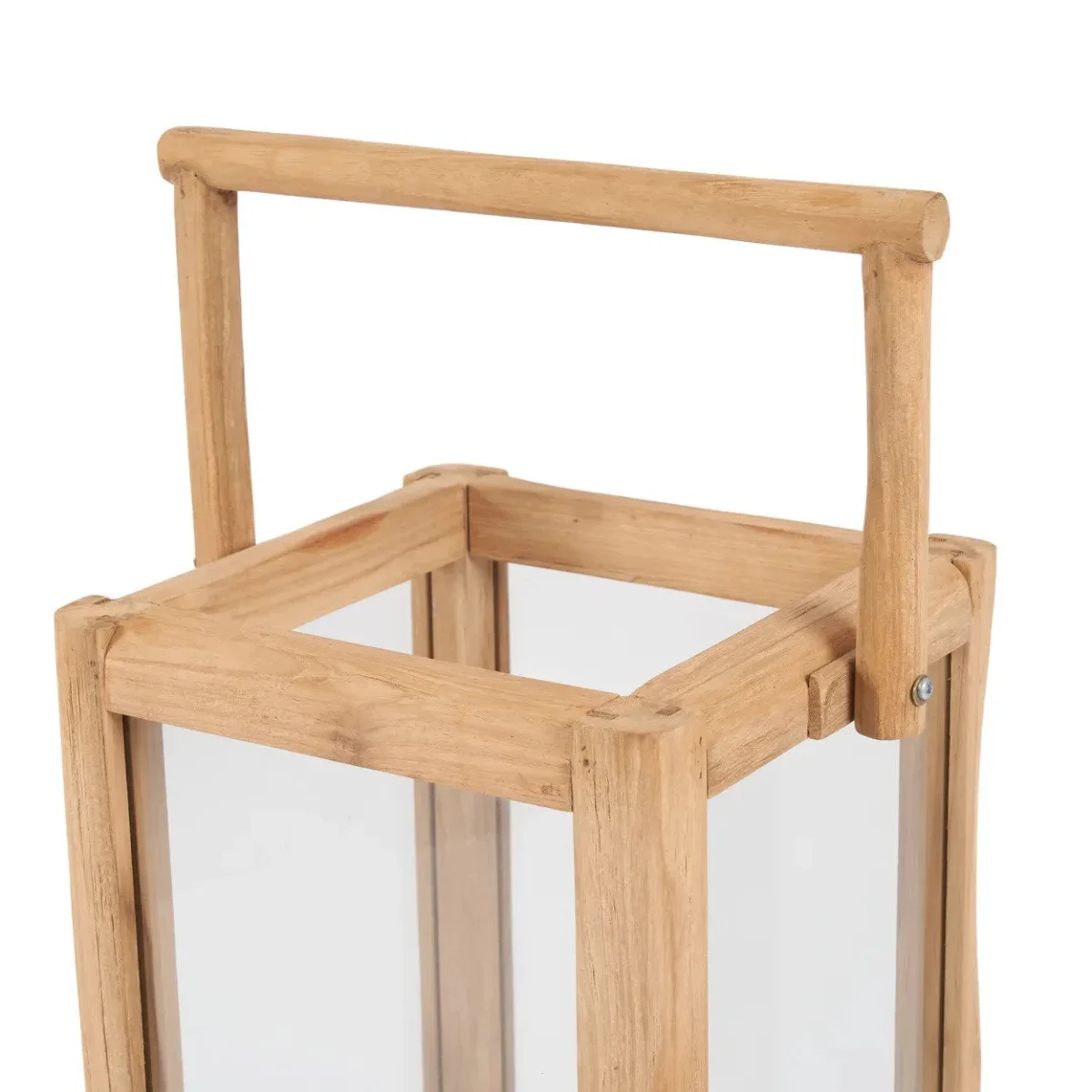 Farolillo Nusa Penida de teca reciclada 60 cm - Imagen 7