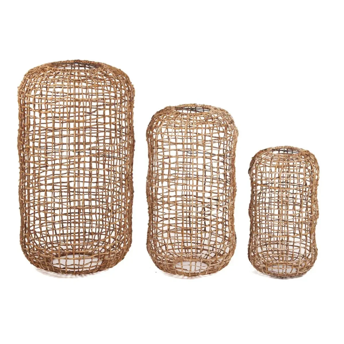 Lámpara colgante Kuso de hoja de banano natural 74 cm - Imagen 7