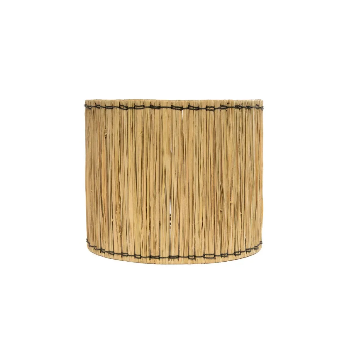 Lámpara de mesa Molokai de terracota y ratán blanco natural 51 cm - Imagen 5