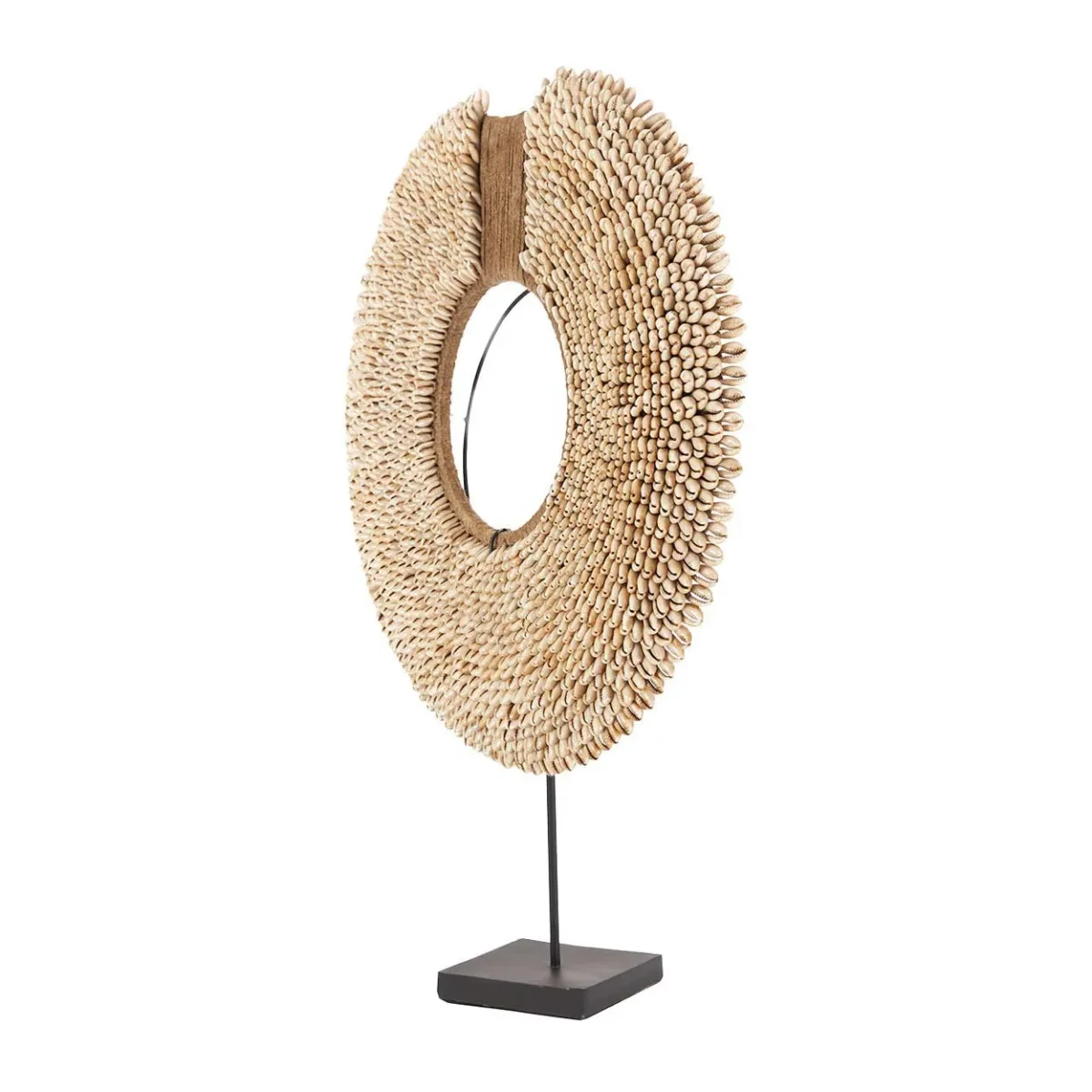Adorno de conchas Réunion con soporte natural 48 cm - Imagen 6
