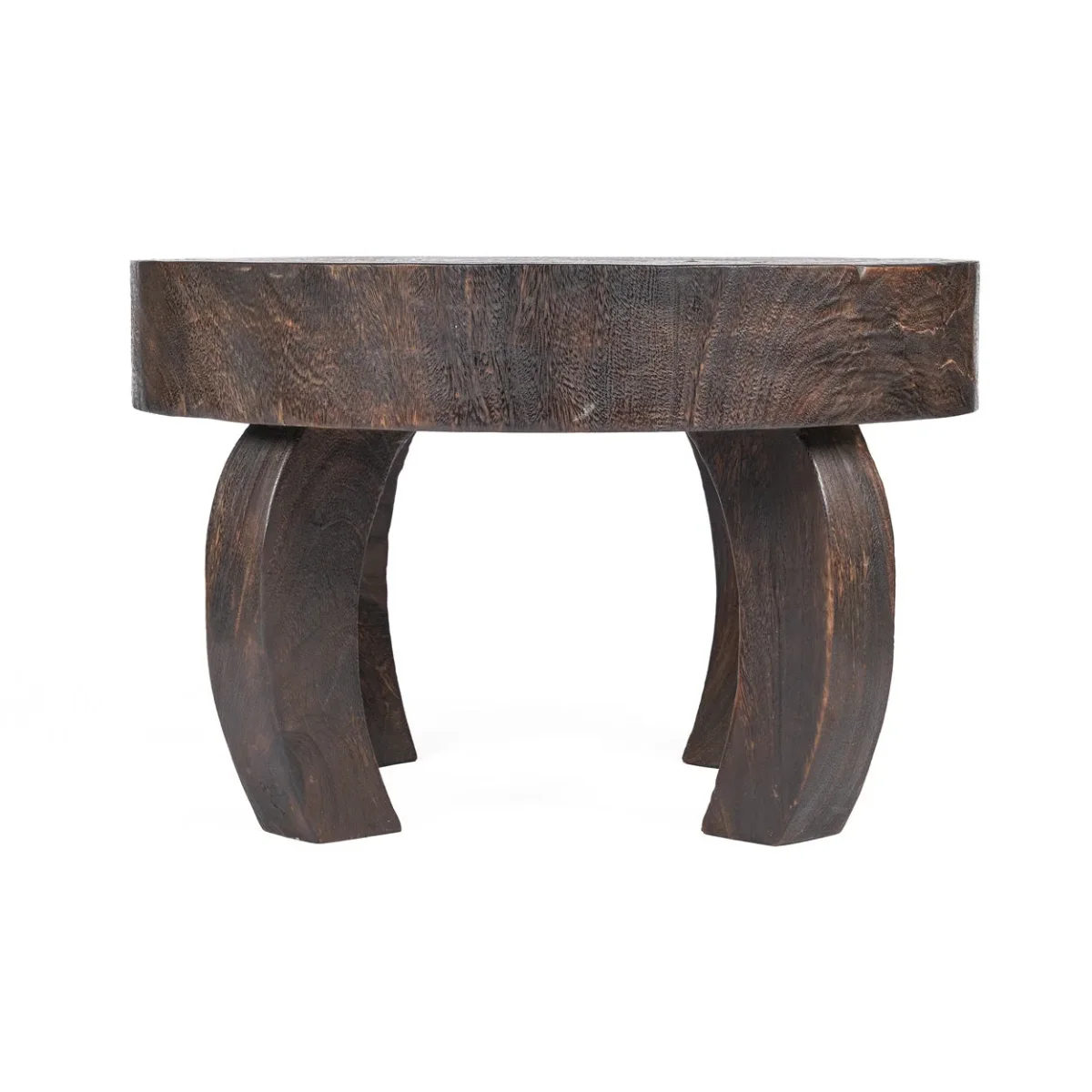 Mesa de centro de madera de mango nogal oscuro - Imagen 5