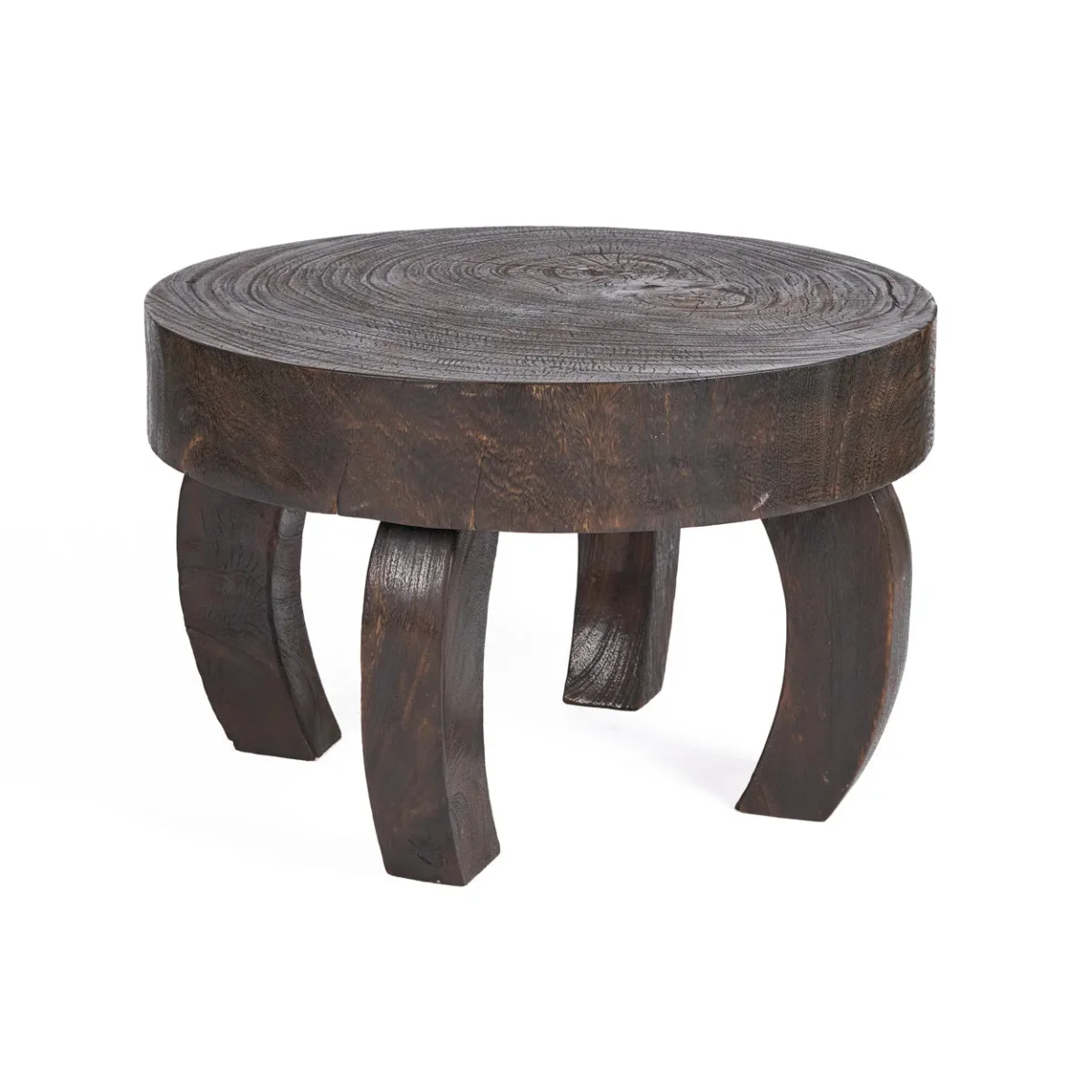 Mesa de centro de madera de mango nogal oscuro - Imagen 6