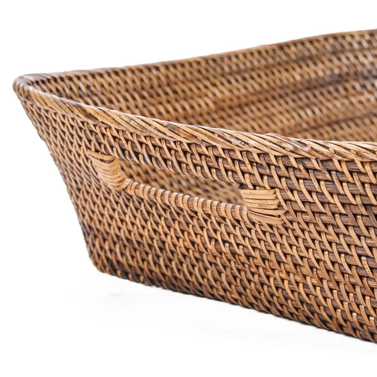 Cesto de la ropa de ratán natural 60 cm - Imagen 9