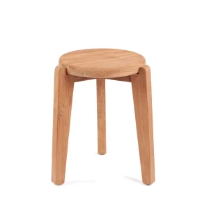 Mesa auxiliar Seseh de teca reciclada