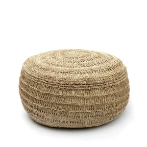 Puf de hierba marina – Natural – M