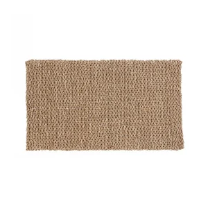 Alfombra pasillera de sisal natural 120×70 cm