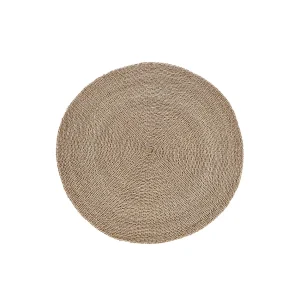 Alfombra redonda Sizali de sisal natural Ø 150 cm