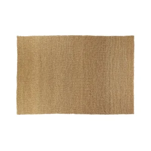 Alfombra rectangular Sizali de sisal natural 300×200 cm