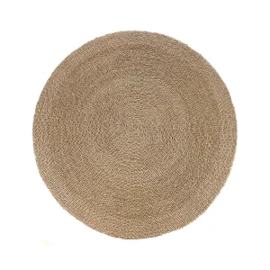 Alfombra redonda de sisal natural Ø 200 cm