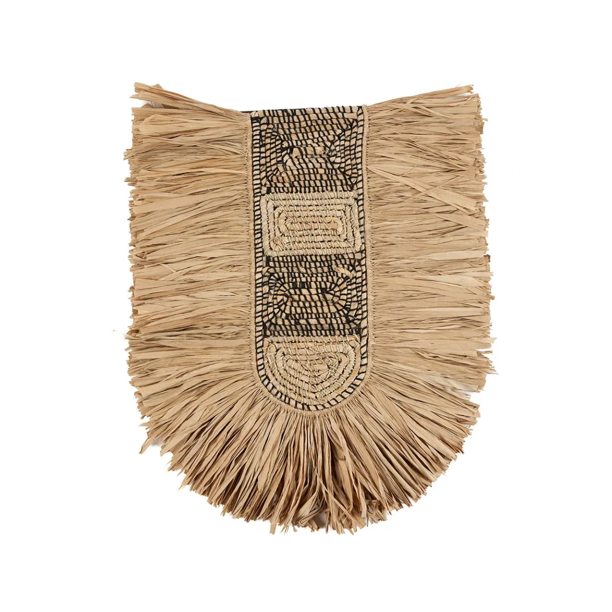 Adorno de pared Dada de pandano natural 85 cm
