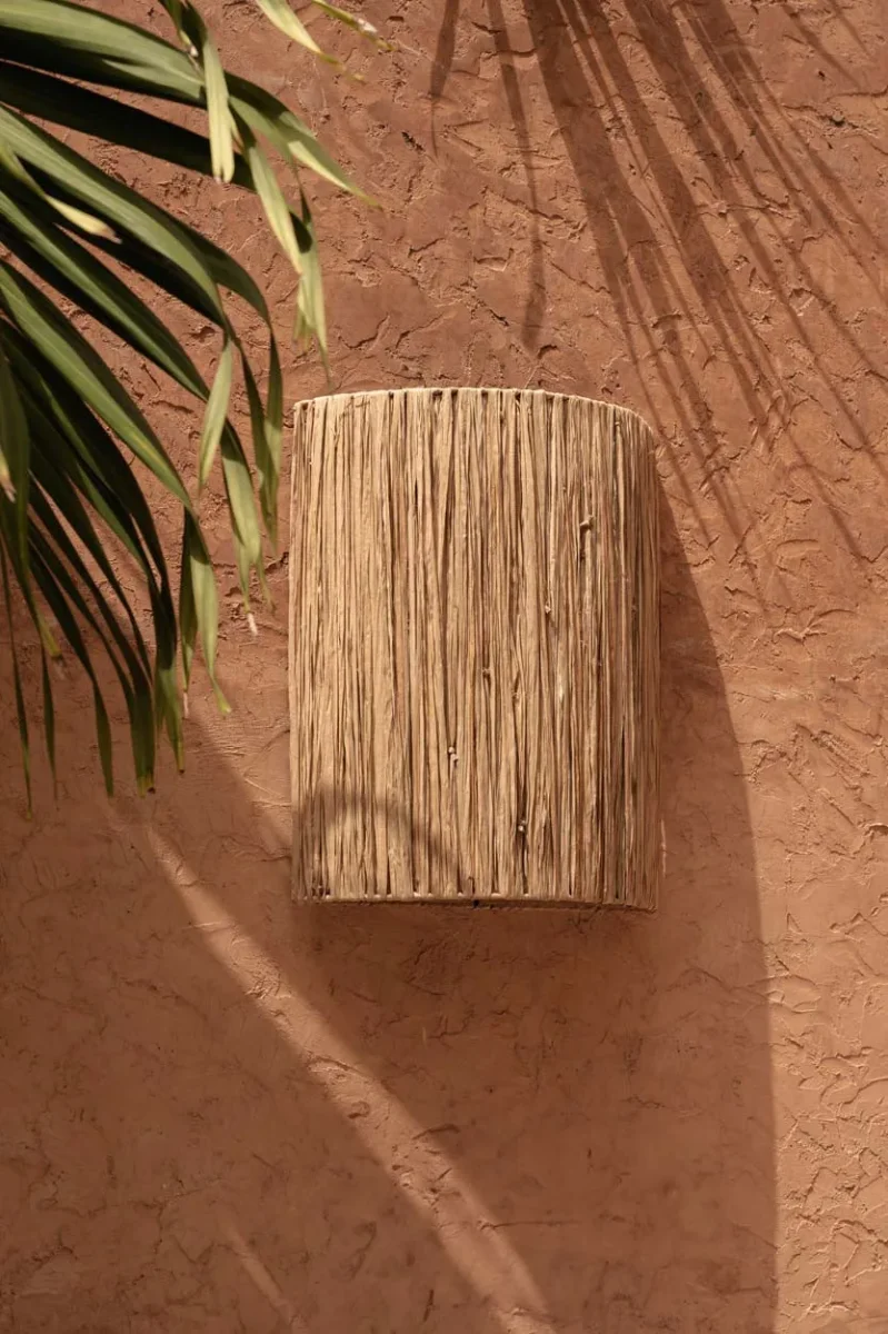 Aplique de pared Kohei de sisal natural - Imagen 3