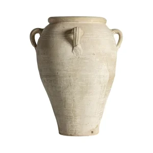 Ánfora artesanal en arcilla Kansara