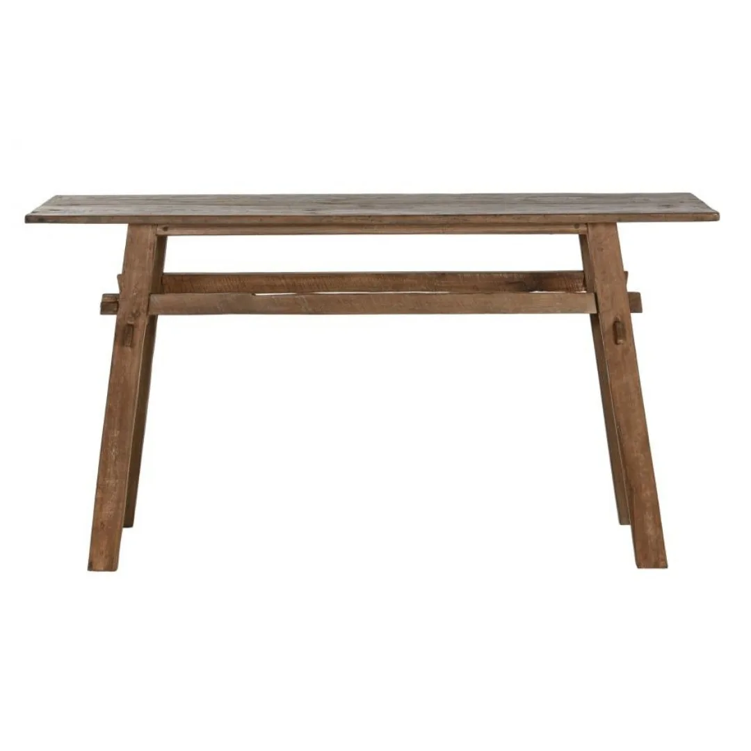 Consola de teca reciclada 140X40X75 - Imagen 2