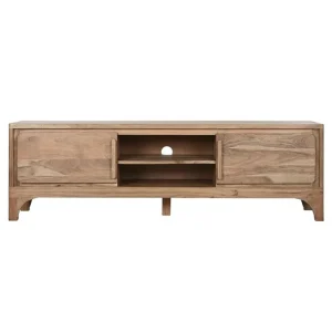 Mueble TV de acacia 160X40X50