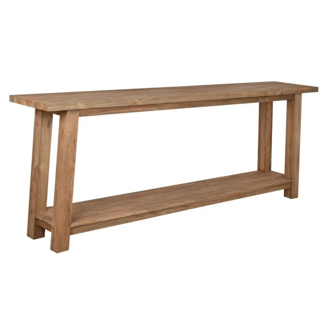 Consola de teca reciclada 240X46X90 - Imagen 2