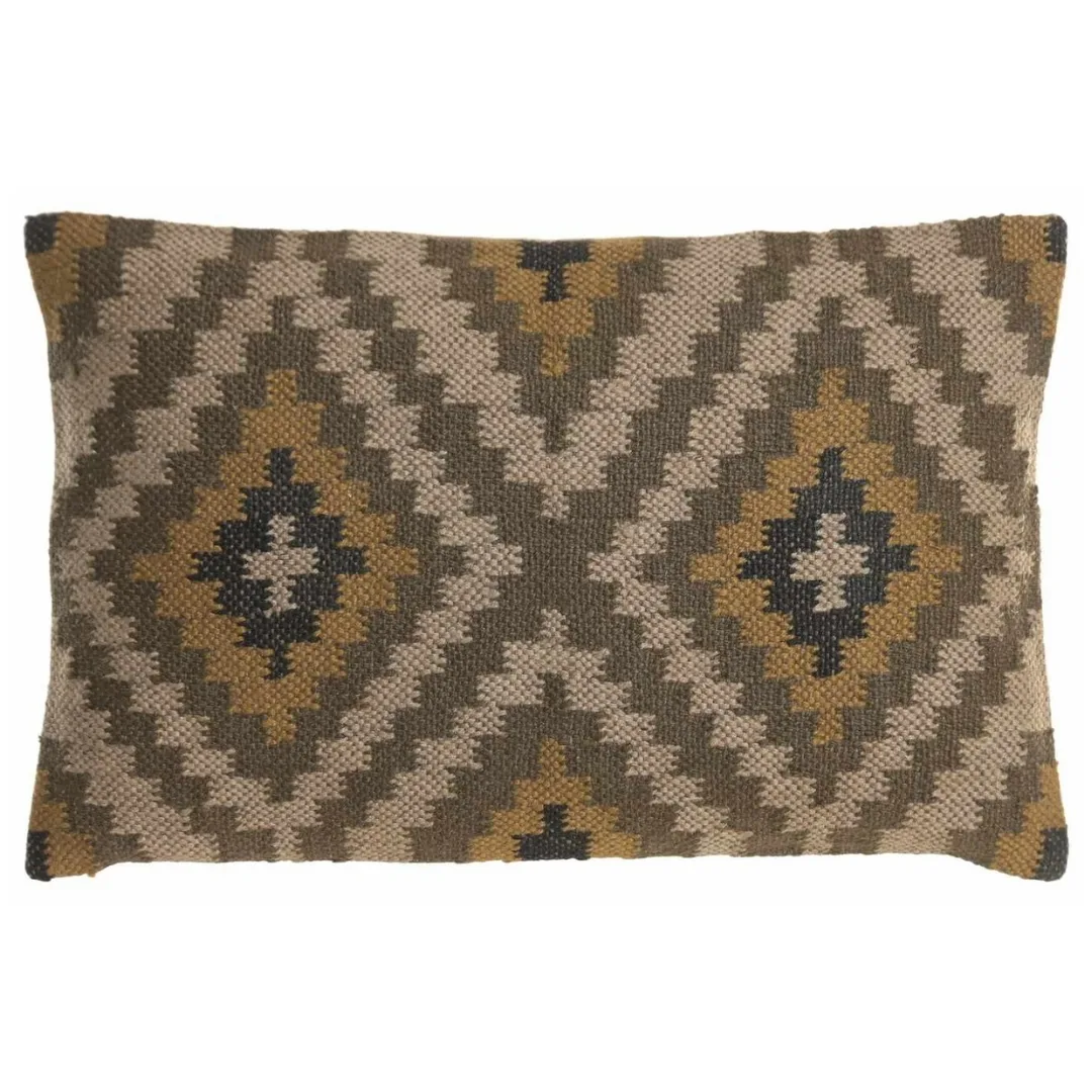 Cojín kilim de lana y yute 40X60