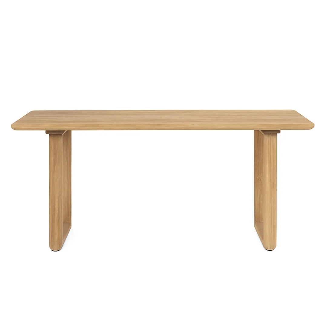 Mesa comedor de teca 180 Eyre - Imagen 4