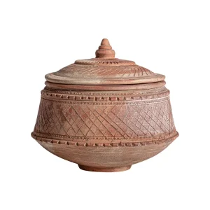 Tibor de cerámica terracota
