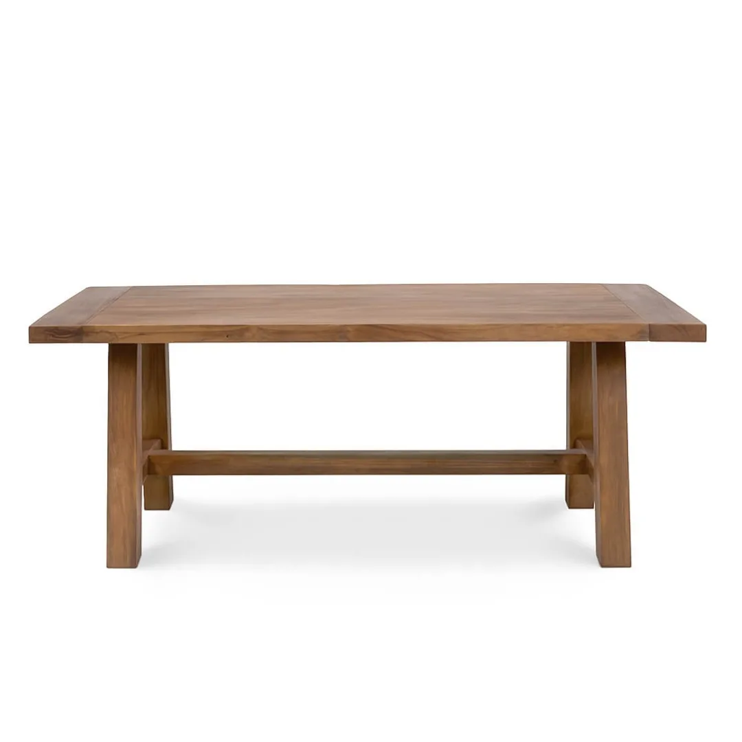 Mesa comedor de teca 2 metros Feroe - Imagen 3