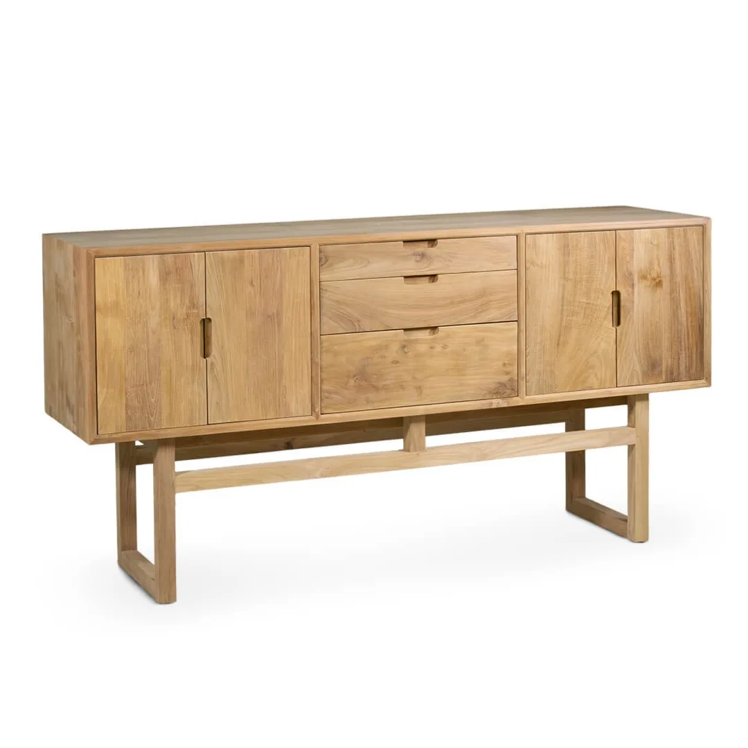 Aparador en madera de teca maciza tenerife 157cm