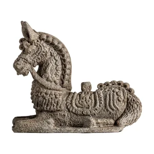 Figura decorativa caballo en terracota