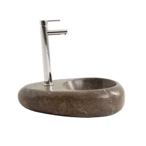 Lavabo de piedra gris Cáncer