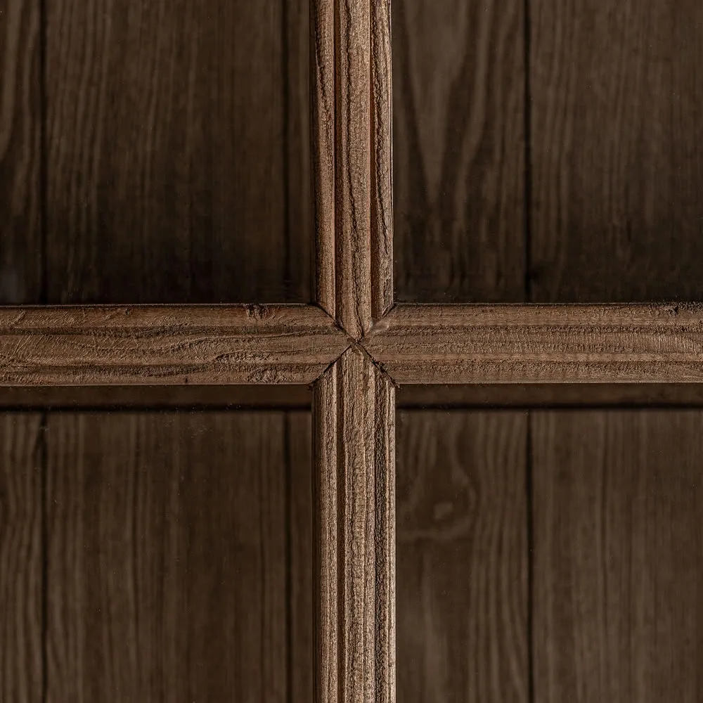 Vitrina 175 x 130CM de madera de olmo TARTU - Imagen 8