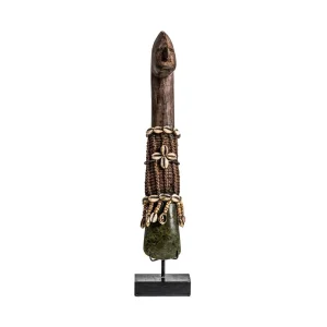 Figura decorativa de estilo étnico de madera