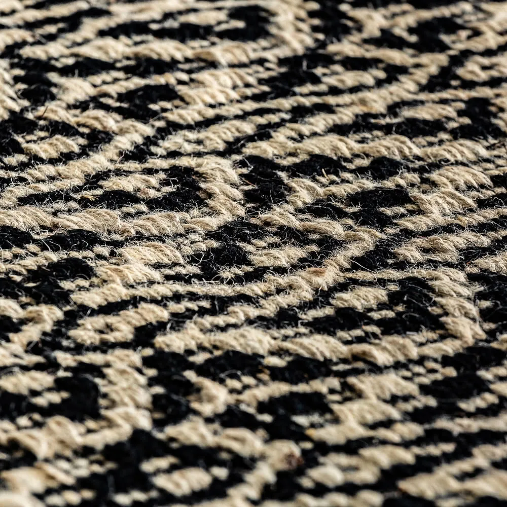 Alfombra Ghanima de yute - Imagen 4