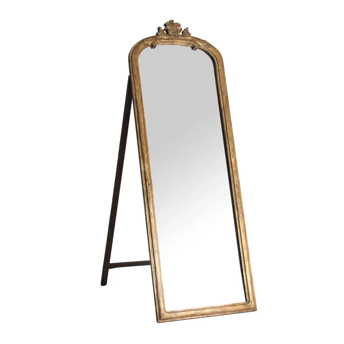 Espejo de pie dorado envejecido Fuveau 196 cm - Imagen 3