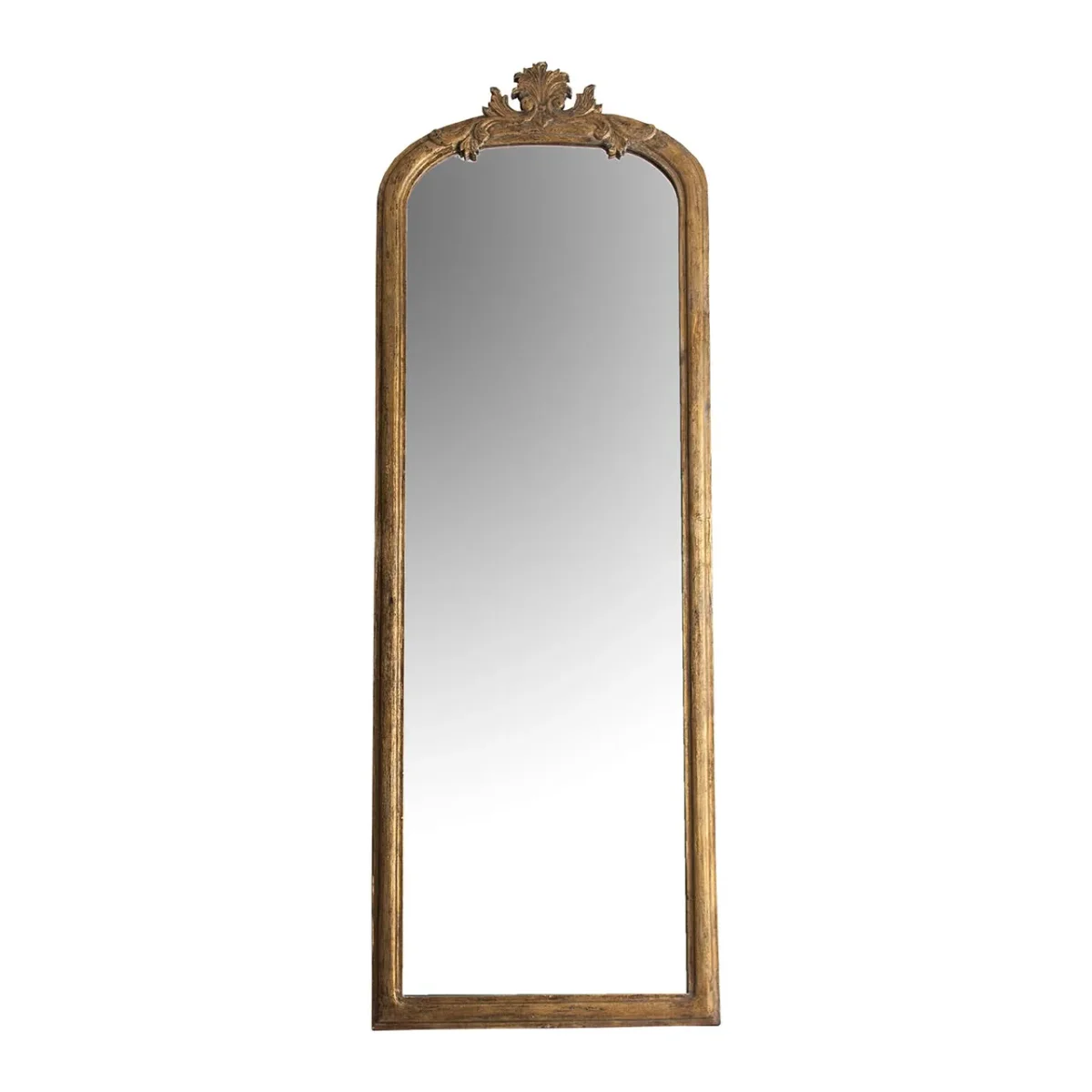 Espejo de pie dorado envejecido Fuveau 196 cm