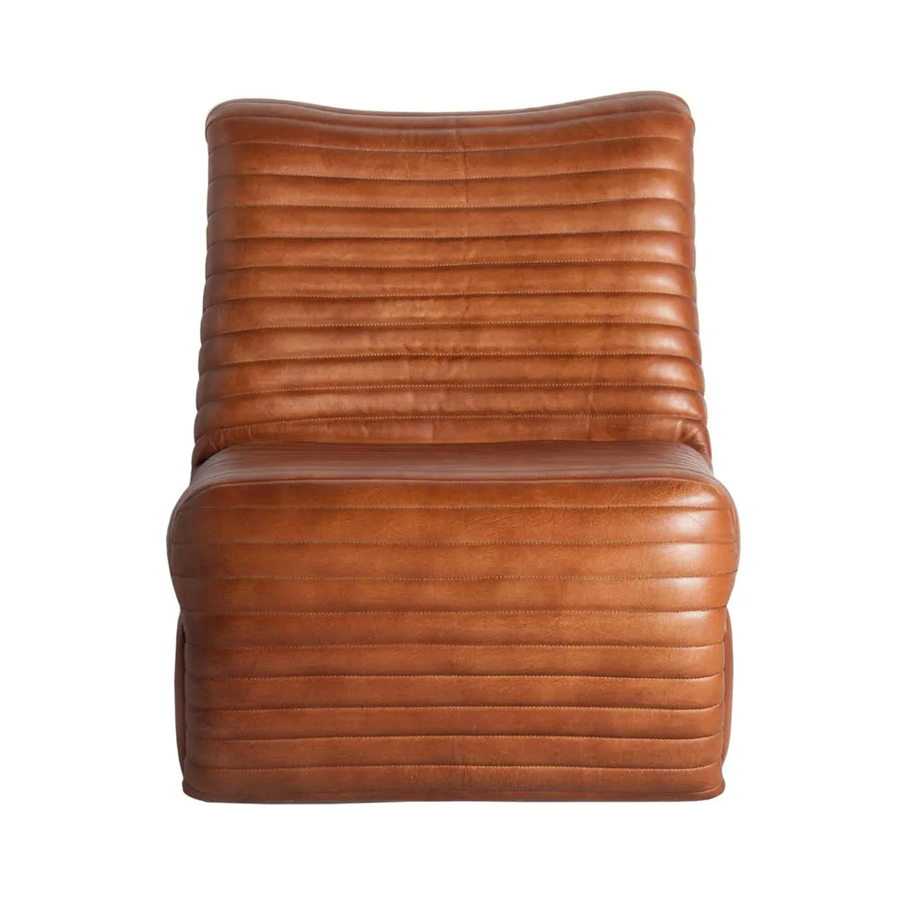 Sillón Almstock de cuero - Imagen 3