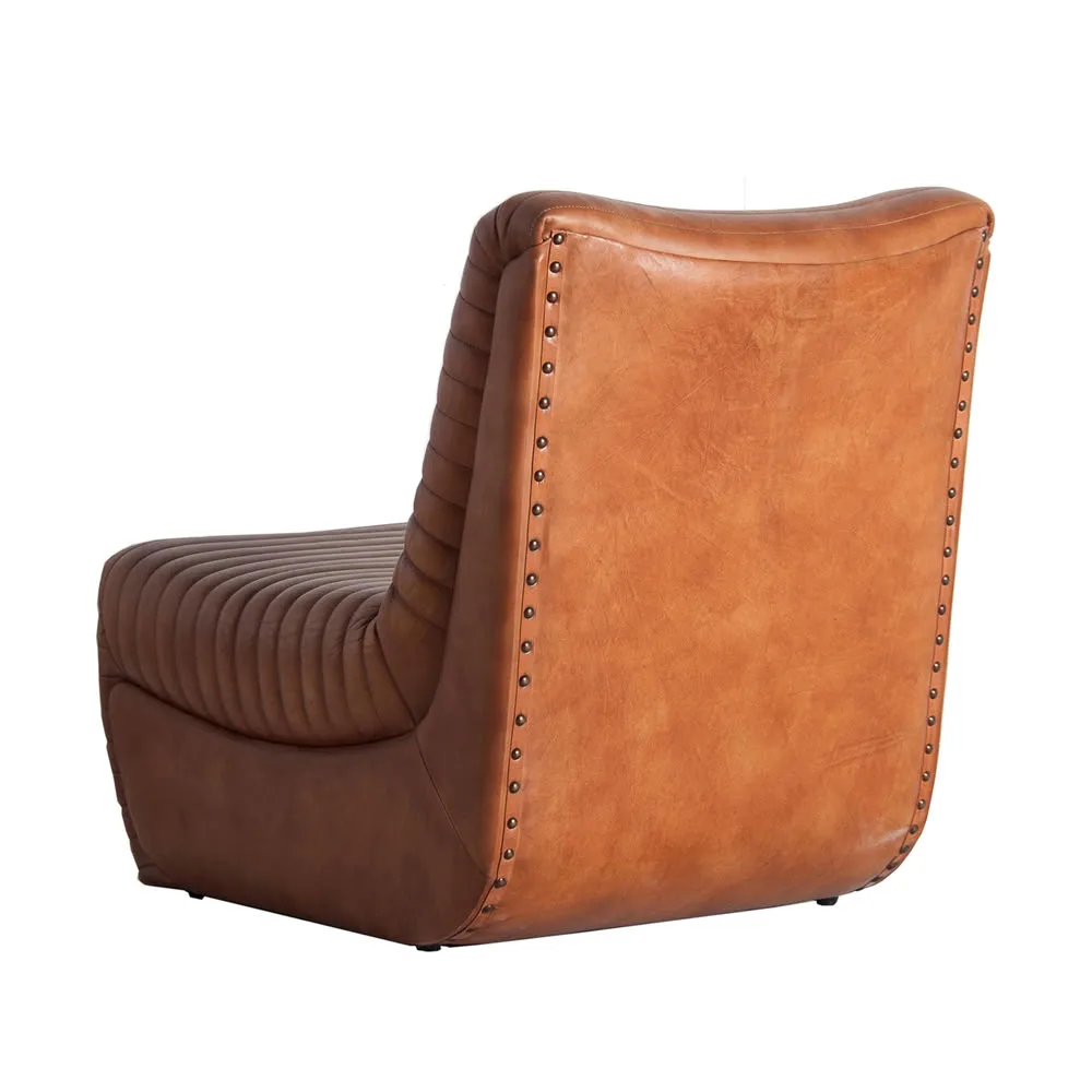 Sillón Almstock de cuero - Imagen 5