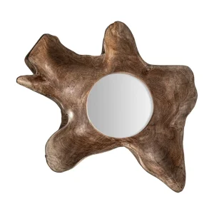 Espejo de madera de suar 60 x 52 cm Urama