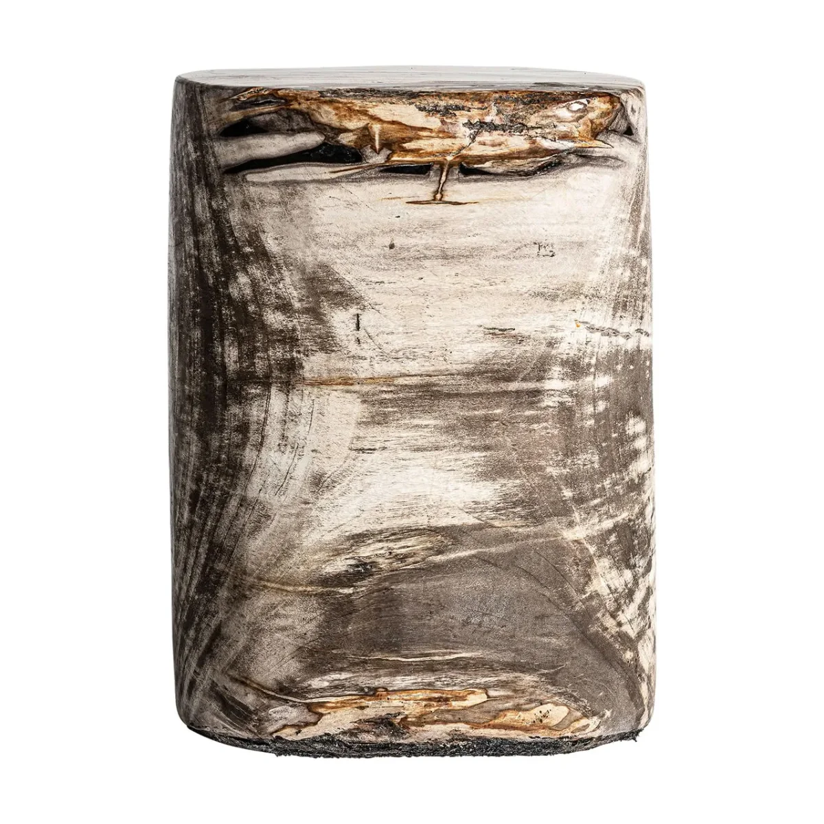 Mesa auxiliar de madera envejecida Telti