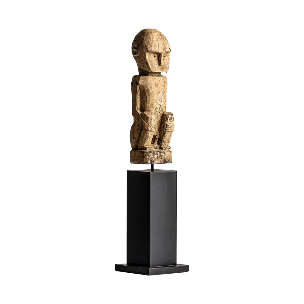Figura de madera étnica - Imagen 4