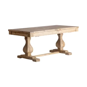 Mesa extensible 180-240 cm Berca de madera rústica