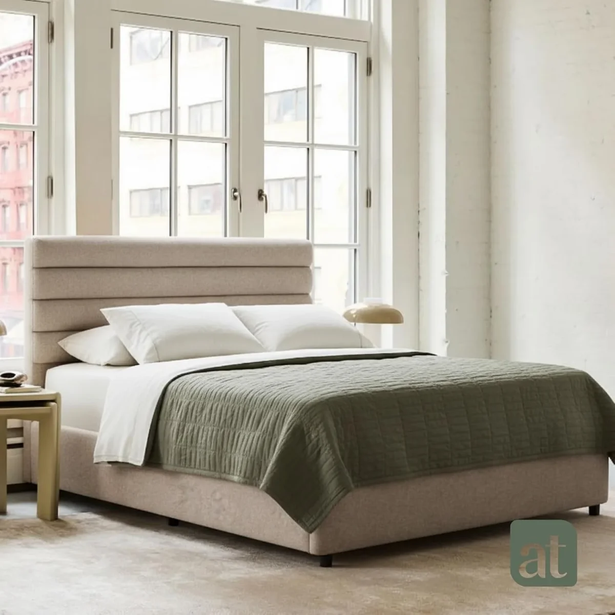 Base Cama con Cabecera Recamara Fácil Armado MATRIMONIAL - Imagen 4