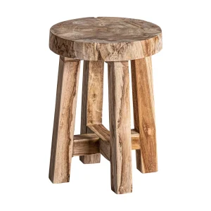 Reposapiés de madera tropical 35×40 cm Kose