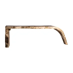 Consola de madera tropical étnica Yelki