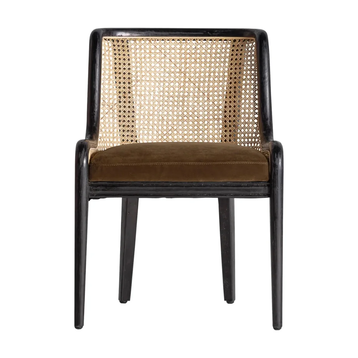 Silla de estilo colonial de ratán Velburg - Imagen 4