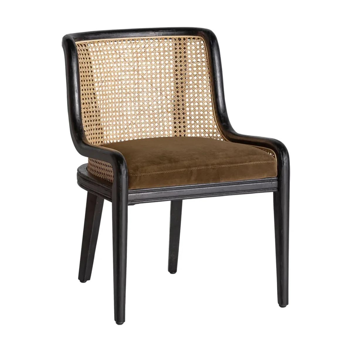 Silla de estilo colonial de ratán Velburg - Imagen 2
