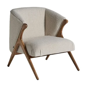 Sillón Prati Bouclé de estilo colonial