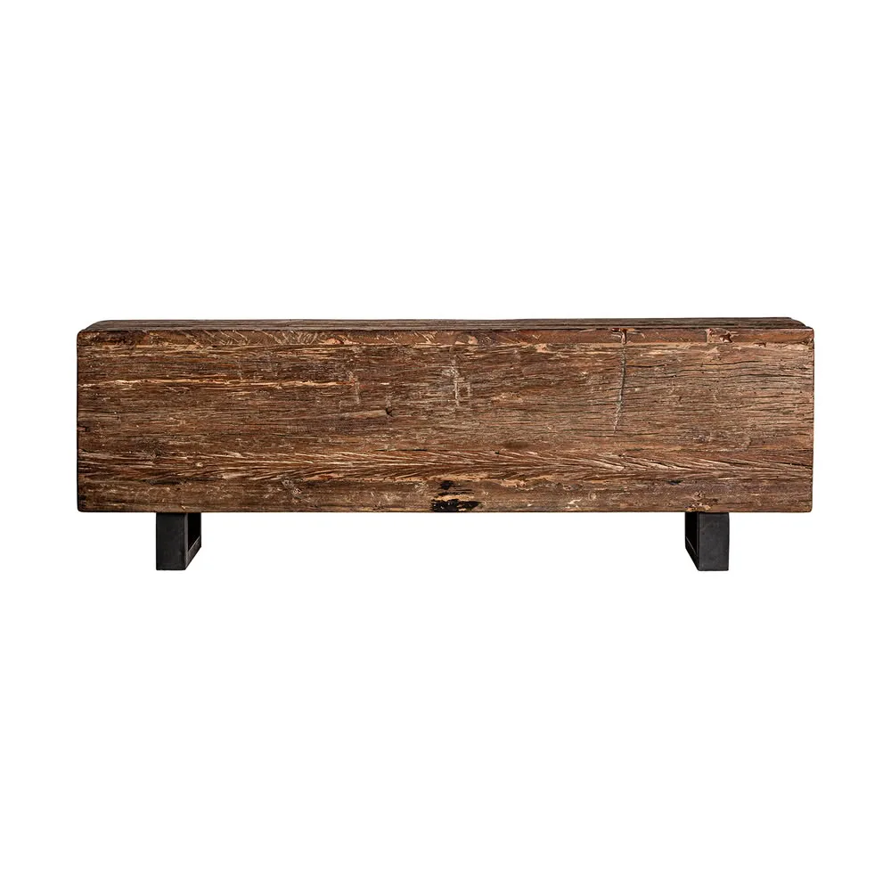 Banco de 120cm de estilo étnico Badai - Imagen 4